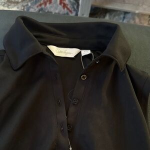 Walter Hagen Charcoal Button-Up Polo